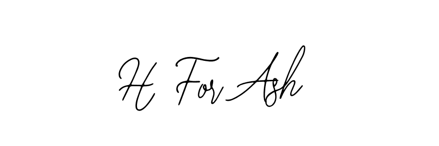 Make a beautiful signature design for name H For Ash. With this signature (Bearetta-2O07w) style, you can create a handwritten signature for free. H For Ash signature style 12 images and pictures png