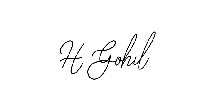 Similarly Bearetta-2O07w is the best handwritten signature design. Signature creator online .You can use it as an online autograph creator for name H Gohil. H Gohil signature style 12 images and pictures png