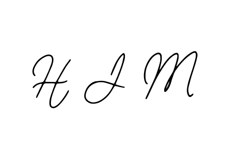 How to make H J M signature? Bearetta-2O07w is a professional autograph style. Create handwritten signature for H J M name. H J M signature style 12 images and pictures png