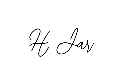 Create a beautiful signature design for name H Jar. With this signature (Bearetta-2O07w) fonts, you can make a handwritten signature for free. H Jar signature style 12 images and pictures png