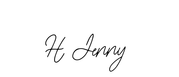 Bearetta-2O07w is a professional signature style that is perfect for those who want to add a touch of class to their signature. It is also a great choice for those who want to make their signature more unique. Get H Jenny name to fancy signature for free. H Jenny signature style 12 images and pictures png
