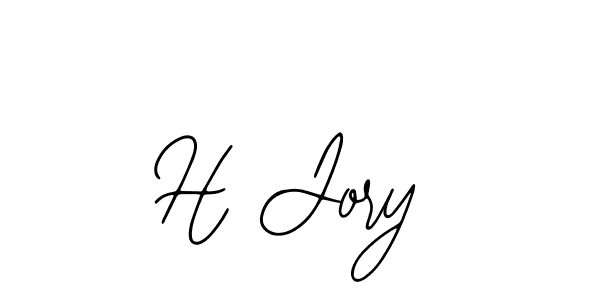 Also we have H Jory name is the best signature style. Create professional handwritten signature collection using Bearetta-2O07w autograph style. H Jory signature style 12 images and pictures png