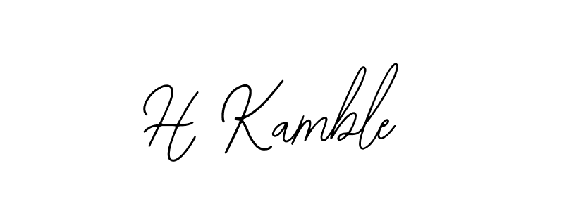 Once you've used our free online signature maker to create your best signature Bearetta-2O07w style, it's time to enjoy all of the benefits that H Kamble name signing documents. H Kamble signature style 12 images and pictures png