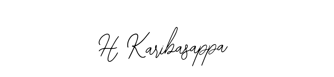 You can use this online signature creator to create a handwritten signature for the name H Karibasappa. This is the best online autograph maker. H Karibasappa signature style 12 images and pictures png