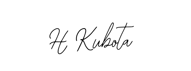 How to Draw H Kubota signature style? Bearetta-2O07w is a latest design signature styles for name H Kubota. H Kubota signature style 12 images and pictures png