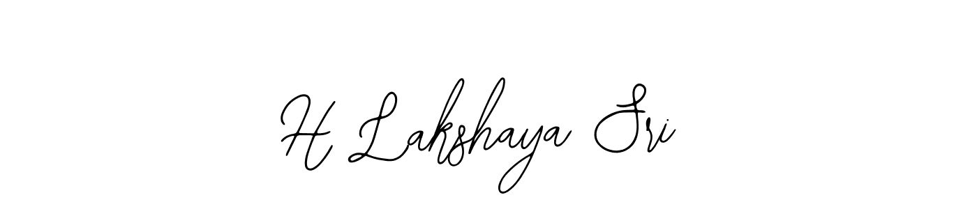 How to Draw H Lakshaya Sri signature style? Bearetta-2O07w is a latest design signature styles for name H Lakshaya Sri. H Lakshaya Sri signature style 12 images and pictures png