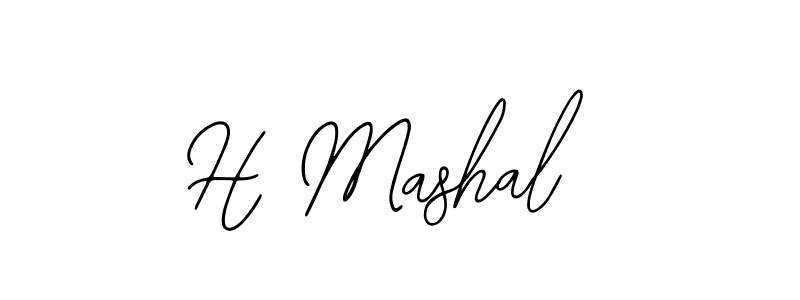 The best way (Bearetta-2O07w) to make a short signature is to pick only two or three words in your name. The name H Mashal include a total of six letters. For converting this name. H Mashal signature style 12 images and pictures png