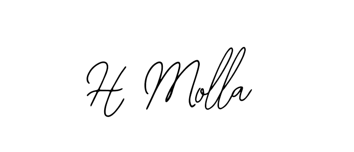 This is the best signature style for the H Molla name. Also you like these signature font (Bearetta-2O07w). Mix name signature. H Molla signature style 12 images and pictures png