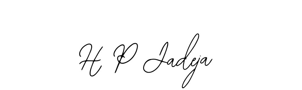 Also You can easily find your signature by using the search form. We will create H P Jadeja name handwritten signature images for you free of cost using Bearetta-2O07w sign style. H P Jadeja signature style 12 images and pictures png