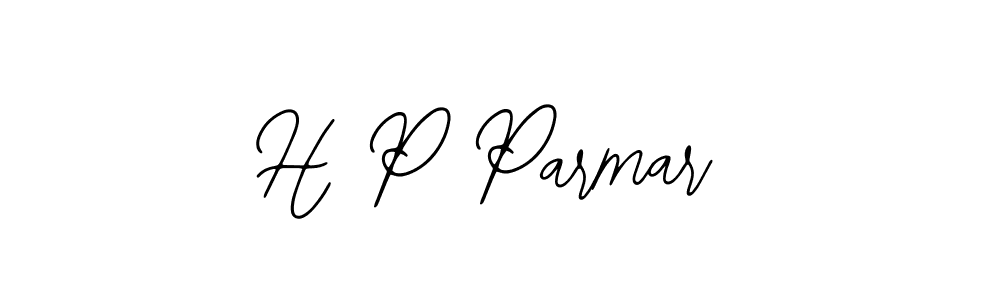 How to Draw H P Parmar signature style? Bearetta-2O07w is a latest design signature styles for name H P Parmar. H P Parmar signature style 12 images and pictures png