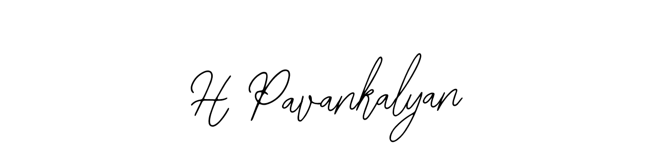 Use a signature maker to create a handwritten signature online. With this signature software, you can design (Bearetta-2O07w) your own signature for name H Pavankalyan. H Pavankalyan signature style 12 images and pictures png