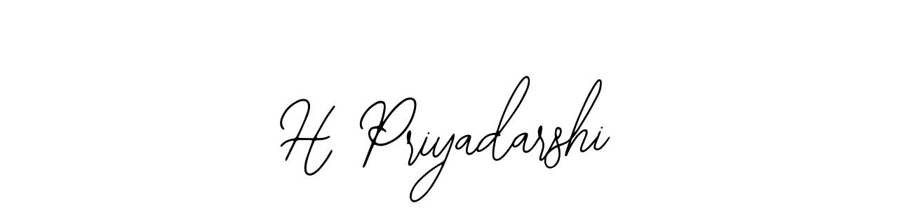 It looks lik you need a new signature style for name H Priyadarshi. Design unique handwritten (Bearetta-2O07w) signature with our free signature maker in just a few clicks. H Priyadarshi signature style 12 images and pictures png