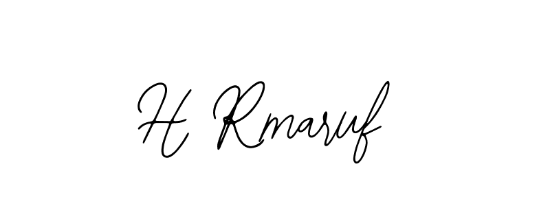 Make a beautiful signature design for name H Rmaruf. Use this online signature maker to create a handwritten signature for free. H Rmaruf signature style 12 images and pictures png