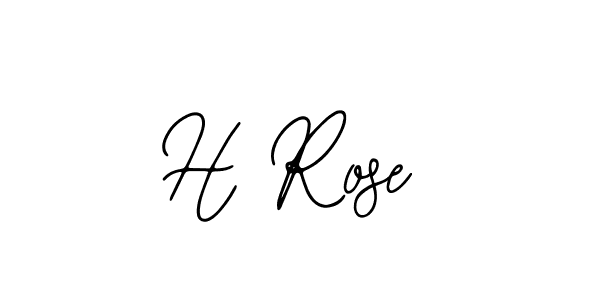 Also You can easily find your signature by using the search form. We will create H Rose name handwritten signature images for you free of cost using Bearetta-2O07w sign style. H Rose signature style 12 images and pictures png