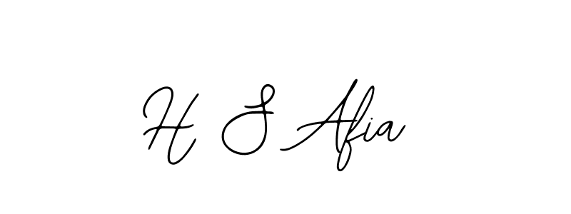 Best and Professional Signature Style for H S Afia. Bearetta-2O07w Best Signature Style Collection. H S Afia signature style 12 images and pictures png