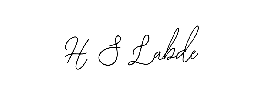 Similarly Bearetta-2O07w is the best handwritten signature design. Signature creator online .You can use it as an online autograph creator for name H S Labde. H S Labde signature style 12 images and pictures png