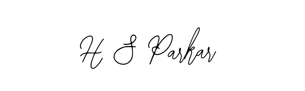 How to make H S Parkar signature? Bearetta-2O07w is a professional autograph style. Create handwritten signature for H S Parkar name. H S Parkar signature style 12 images and pictures png