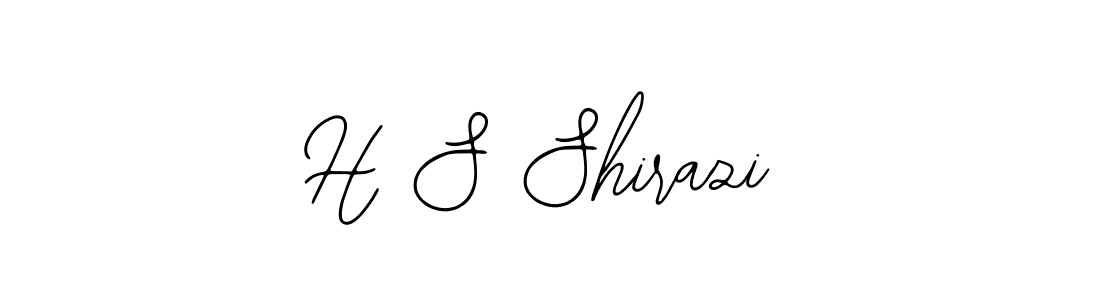 Make a beautiful signature design for name H S Shirazi. Use this online signature maker to create a handwritten signature for free. H S Shirazi signature style 12 images and pictures png