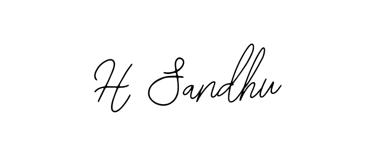 Make a beautiful signature design for name H Sandhu. Use this online signature maker to create a handwritten signature for free. H Sandhu signature style 12 images and pictures png