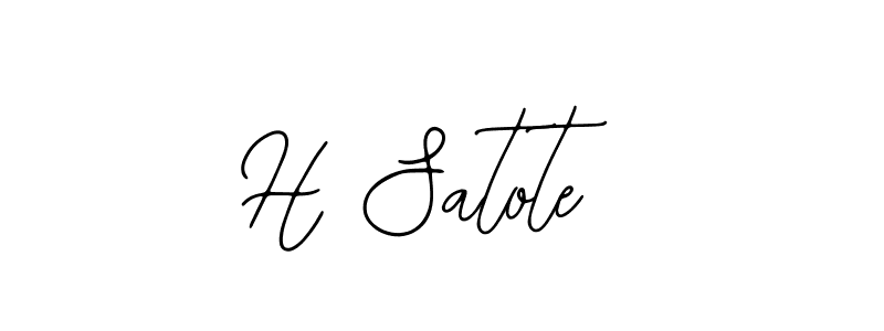 How to Draw H Satote signature style? Bearetta-2O07w is a latest design signature styles for name H Satote. H Satote signature style 12 images and pictures png