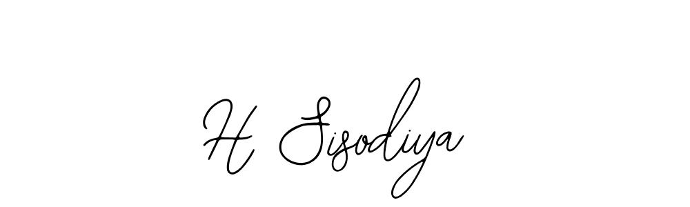 Bearetta-2O07w is a professional signature style that is perfect for those who want to add a touch of class to their signature. It is also a great choice for those who want to make their signature more unique. Get H Sisodiya name to fancy signature for free. H Sisodiya signature style 12 images and pictures png