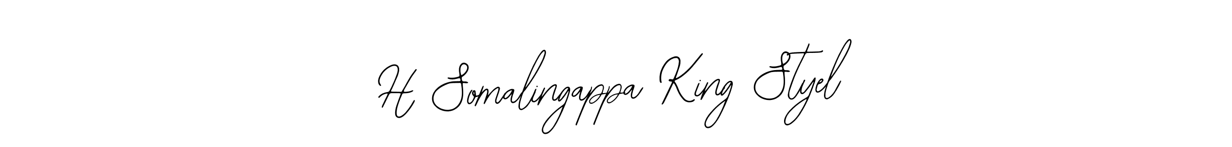 Once you've used our free online signature maker to create your best signature Bearetta-2O07w style, it's time to enjoy all of the benefits that H Somalingappa King Styel name signing documents. H Somalingappa King Styel signature style 12 images and pictures png