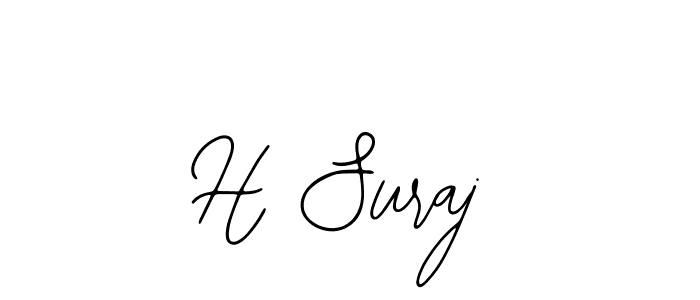 How to Draw H Suraj signature style? Bearetta-2O07w is a latest design signature styles for name H Suraj. H Suraj signature style 12 images and pictures png
