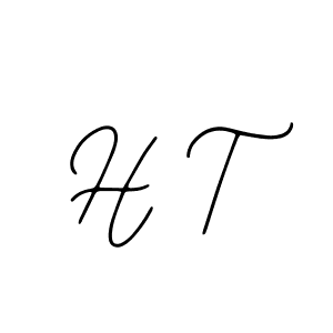 Make a beautiful signature design for name H T. With this signature (Bearetta-2O07w) style, you can create a handwritten signature for free. H T signature style 12 images and pictures png