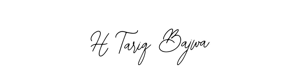 You can use this online signature creator to create a handwritten signature for the name H Tariq Bajwa. This is the best online autograph maker. H Tariq Bajwa signature style 12 images and pictures png