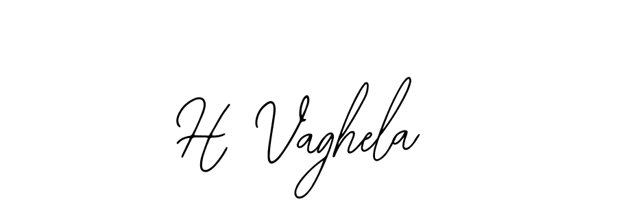 It looks lik you need a new signature style for name H Vaghela. Design unique handwritten (Bearetta-2O07w) signature with our free signature maker in just a few clicks. H Vaghela signature style 12 images and pictures png