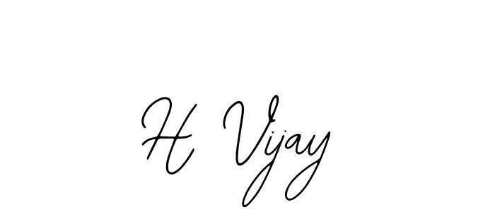 It looks lik you need a new signature style for name H Vijay. Design unique handwritten (Bearetta-2O07w) signature with our free signature maker in just a few clicks. H Vijay signature style 12 images and pictures png