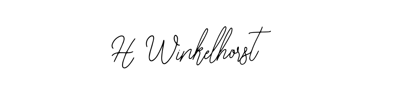 The best way (Bearetta-2O07w) to make a short signature is to pick only two or three words in your name. The name H Winkelhorst include a total of six letters. For converting this name. H Winkelhorst signature style 12 images and pictures png