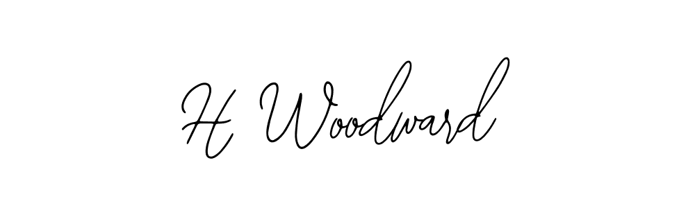 How to Draw H Woodward signature style? Bearetta-2O07w is a latest design signature styles for name H Woodward. H Woodward signature style 12 images and pictures png