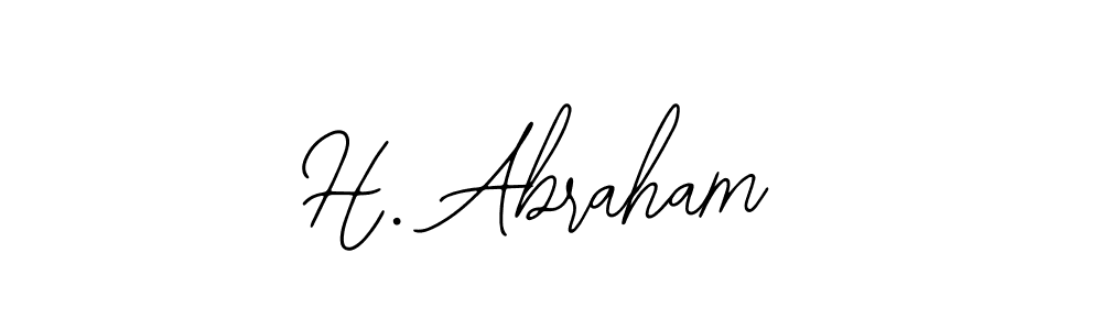 Here are the top 10 professional signature styles for the name H. Abraham. These are the best autograph styles you can use for your name. H. Abraham signature style 12 images and pictures png