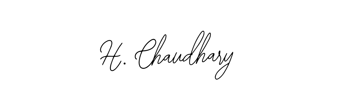 Check out images of Autograph of H. Chaudhary name. Actor H. Chaudhary Signature Style. Bearetta-2O07w is a professional sign style online. H. Chaudhary signature style 12 images and pictures png