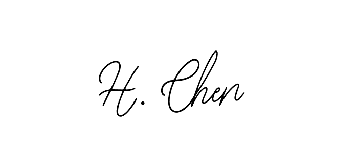 How to Draw H. Chen signature style? Bearetta-2O07w is a latest design signature styles for name H. Chen. H. Chen signature style 12 images and pictures png
