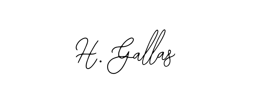 See photos of H. Gallas official signature by Spectra . Check more albums & portfolios. Read reviews & check more about Bearetta-2O07w font. H. Gallas signature style 12 images and pictures png