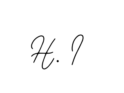 Also You can easily find your signature by using the search form. We will create H. I name handwritten signature images for you free of cost using Bearetta-2O07w sign style. H. I signature style 12 images and pictures png