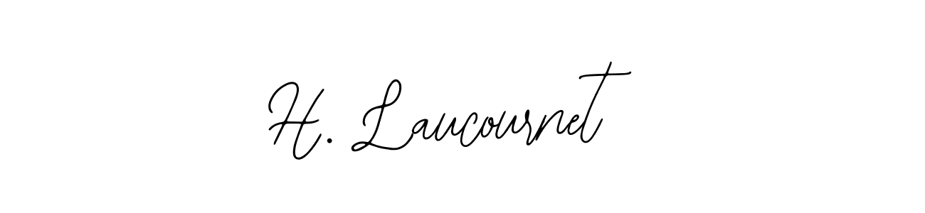 Also we have H. Laucournet name is the best signature style. Create professional handwritten signature collection using Bearetta-2O07w autograph style. H. Laucournet signature style 12 images and pictures png