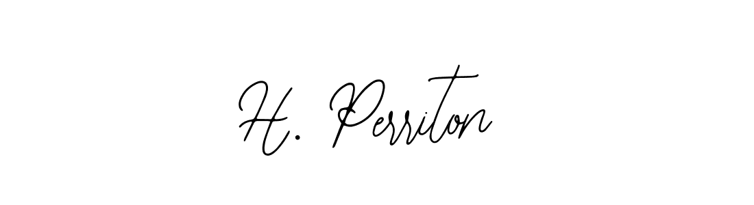 The best way (Bearetta-2O07w) to make a short signature is to pick only two or three words in your name. The name H. Perriton include a total of six letters. For converting this name. H. Perriton signature style 12 images and pictures png