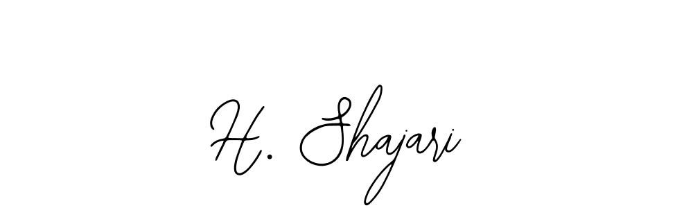 This is the best signature style for the H. Shajari name. Also you like these signature font (Bearetta-2O07w). Mix name signature. H. Shajari signature style 12 images and pictures png