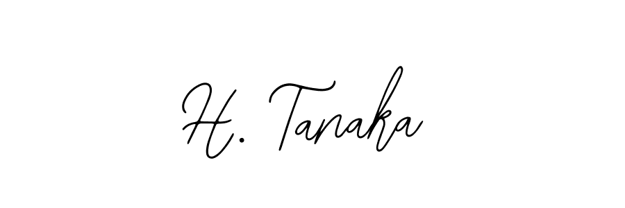 Best and Professional Signature Style for H. Tanaka. Bearetta-2O07w Best Signature Style Collection. H. Tanaka signature style 12 images and pictures png