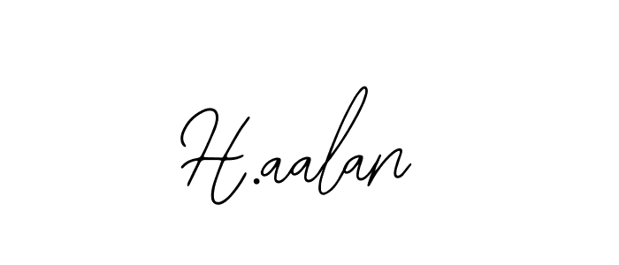 Make a beautiful signature design for name H.aalan. Use this online signature maker to create a handwritten signature for free. H.aalan signature style 12 images and pictures png