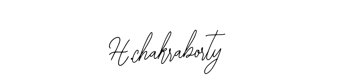 Also You can easily find your signature by using the search form. We will create H.chakraborty name handwritten signature images for you free of cost using Bearetta-2O07w sign style. H.chakraborty signature style 12 images and pictures png