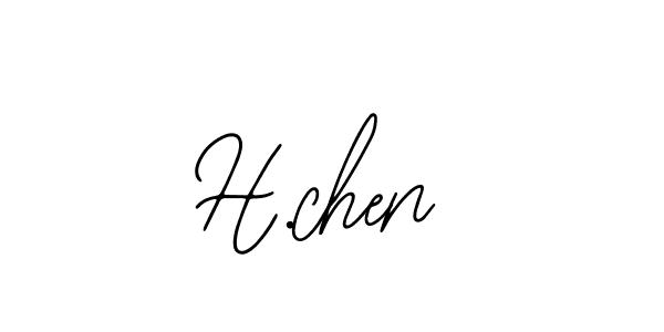 How to make H.chen signature? Bearetta-2O07w is a professional autograph style. Create handwritten signature for H.chen name. H.chen signature style 12 images and pictures png