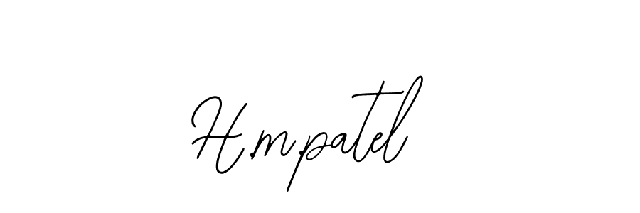 This is the best signature style for the H.m.patel name. Also you like these signature font (Bearetta-2O07w). Mix name signature. H.m.patel signature style 12 images and pictures png