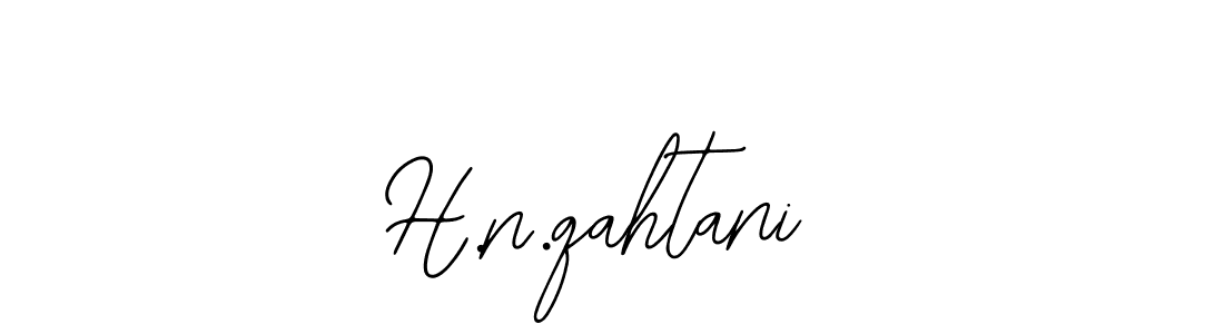 The best way (Bearetta-2O07w) to make a short signature is to pick only two or three words in your name. The name H.n.qahtani include a total of six letters. For converting this name. H.n.qahtani signature style 12 images and pictures png