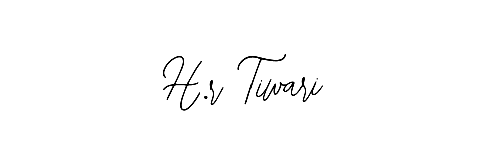 H.r Tiwari stylish signature style. Best Handwritten Sign (Bearetta-2O07w) for my name. Handwritten Signature Collection Ideas for my name H.r Tiwari. H.r Tiwari signature style 12 images and pictures png