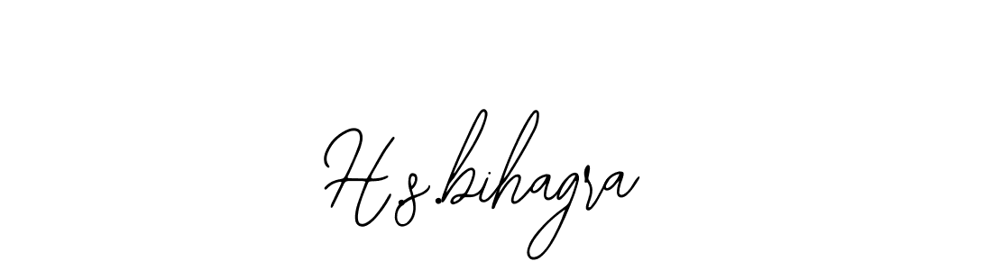 Best and Professional Signature Style for H.s.bihagra. Bearetta-2O07w Best Signature Style Collection. H.s.bihagra signature style 12 images and pictures png