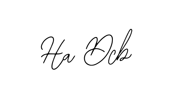 Similarly Bearetta-2O07w is the best handwritten signature design. Signature creator online .You can use it as an online autograph creator for name Ha Dcb. Ha Dcb signature style 12 images and pictures png